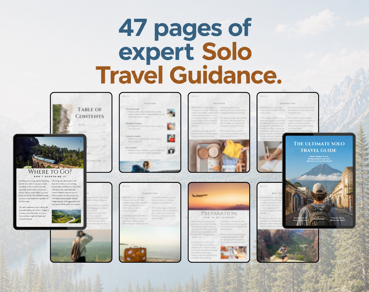 The Ultimate Solo Travel Guide